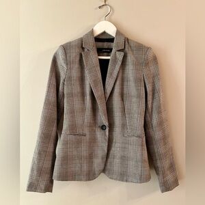 Zara plaid blazer